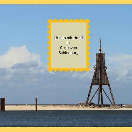 Strandloft Cuxhaven Im Haus Frauenpreiss Sahlenburg - Strandnah - 2 Hunde Willkommen -Schwimmbad - Sauna - Direkt Am Wald - Dachterrasse Mit Blick Nach Neuwerk Екстер'єр фото