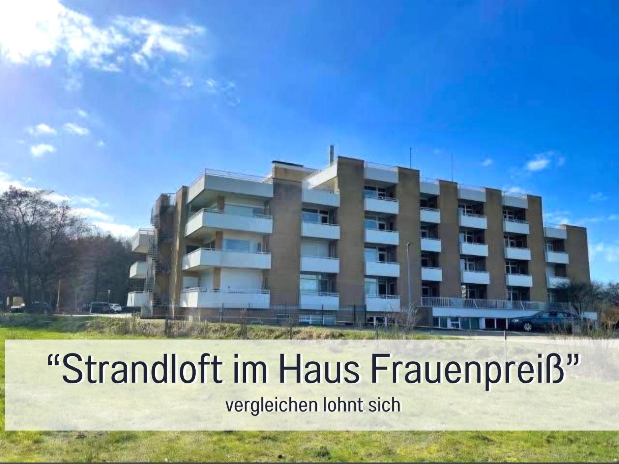 Strandloft Cuxhaven Im Haus Frauenpreiss Sahlenburg - Strandnah - 2 Hunde Willkommen -Schwimmbad - Sauna - Direkt Am Wald - Dachterrasse Mit Blick Nach Neuwerk Екстер'єр фото